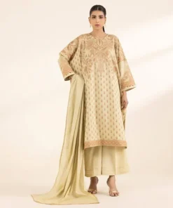 Online Sapphire Voile Dupatta Beige
